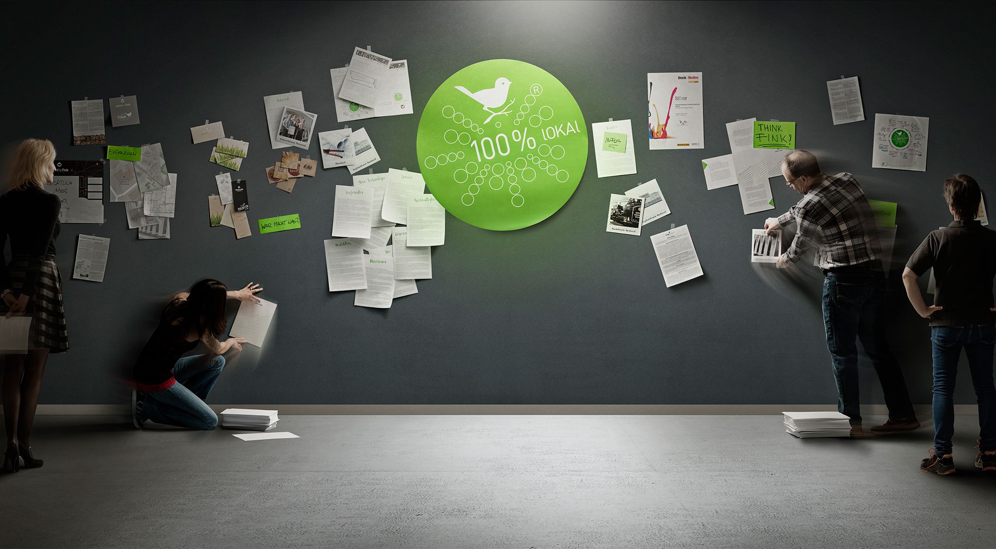 Visual Wandbild