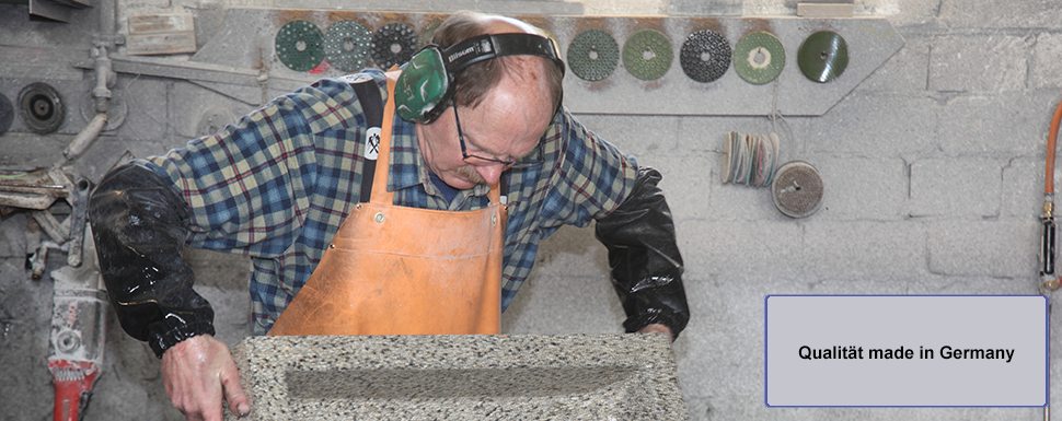 Produktion im Werksteinbetrieb