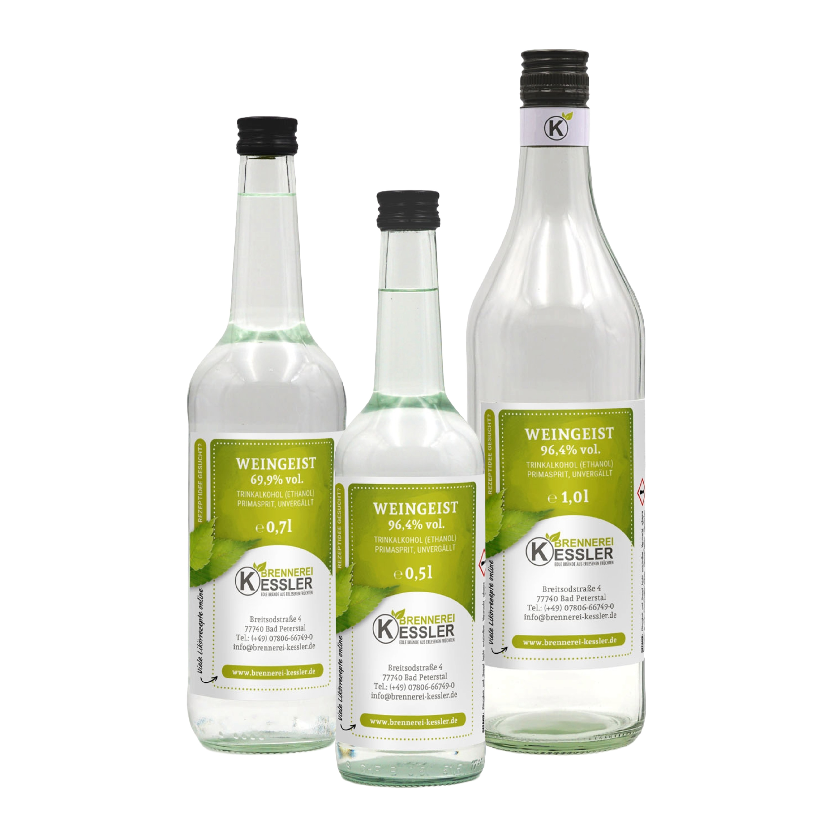 Weingeist (Primasprit 96,4 % vol.)