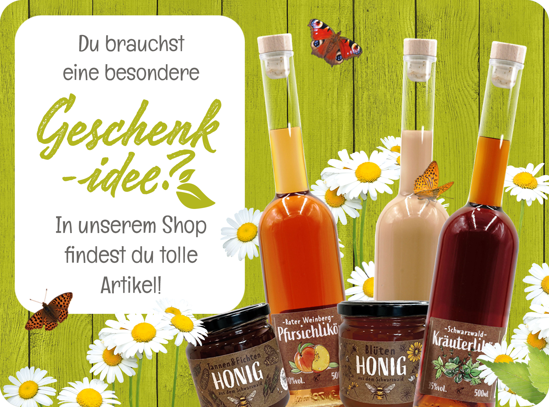 Geschenkideen aus dem Shop