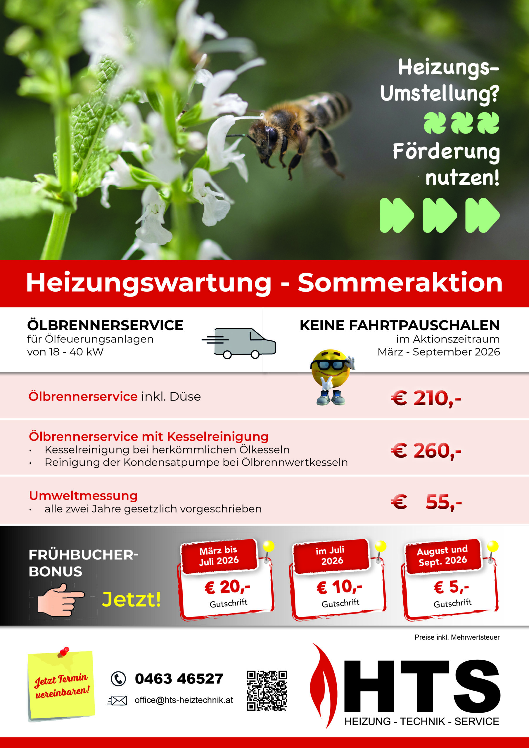 Prospekt Ölbrennerservice