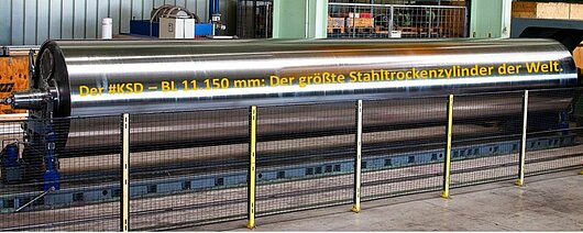 Trockenzylinder #KSD (KRAFFT Steel Dryer)