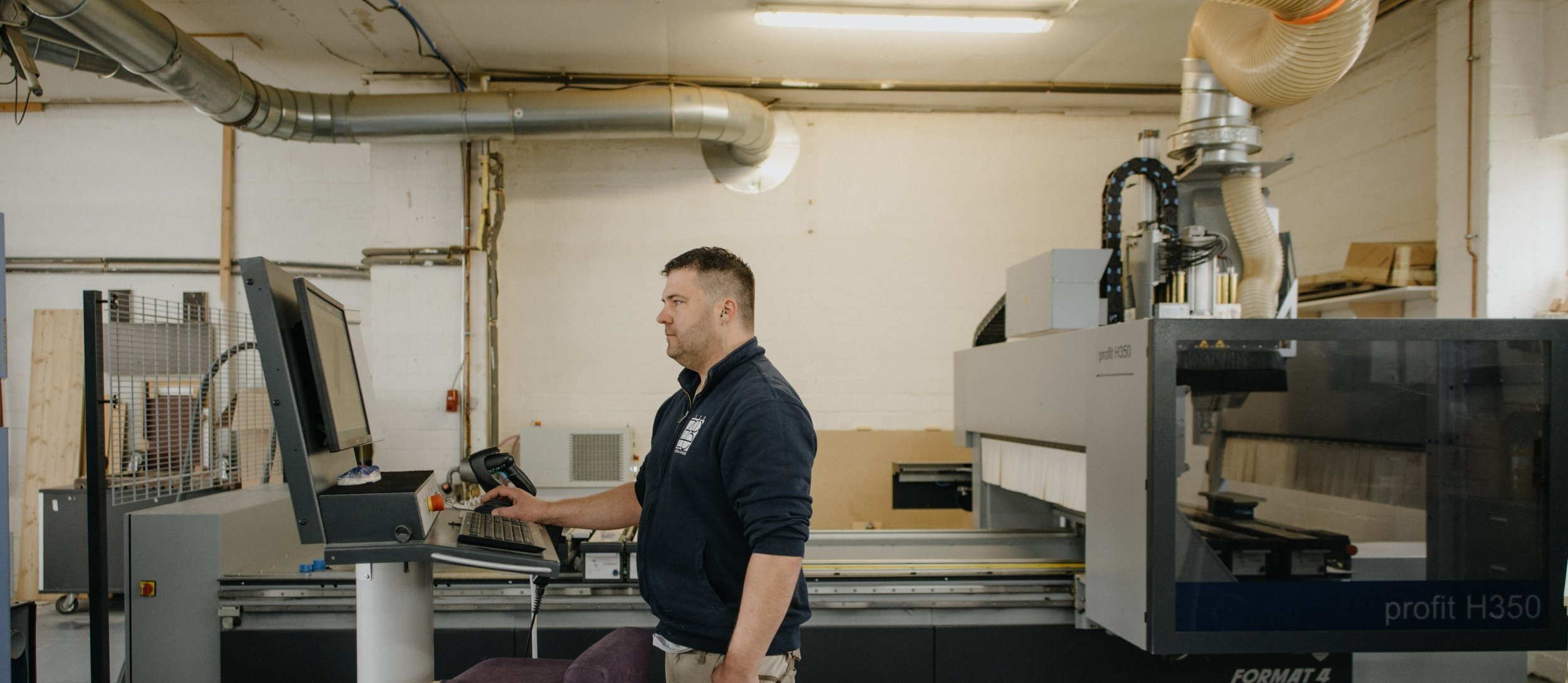 CNC-Bearbeitung in der Werkstatt