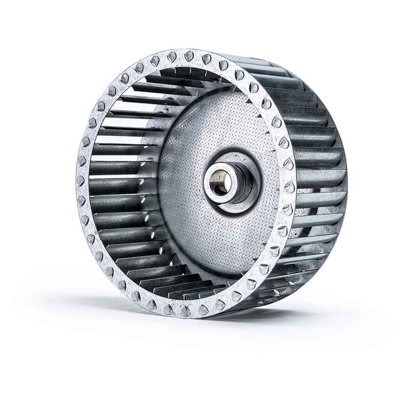 Forward-curved fan wheel