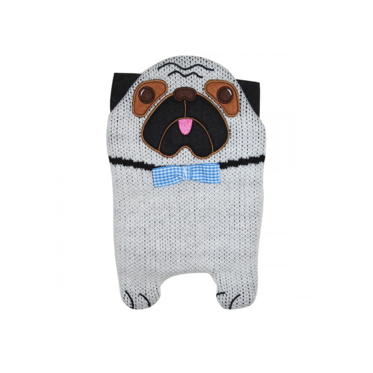 Kinder-Öko-Wärmflasche 0,8 l mit Strickbezug