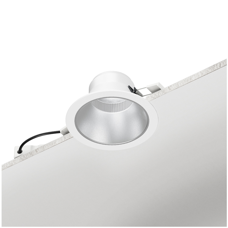 Tina – rundes Einbau-Downlight, DALI dimmbar