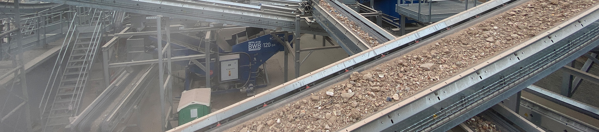 Aufbereitungsanlage für Bauschutt