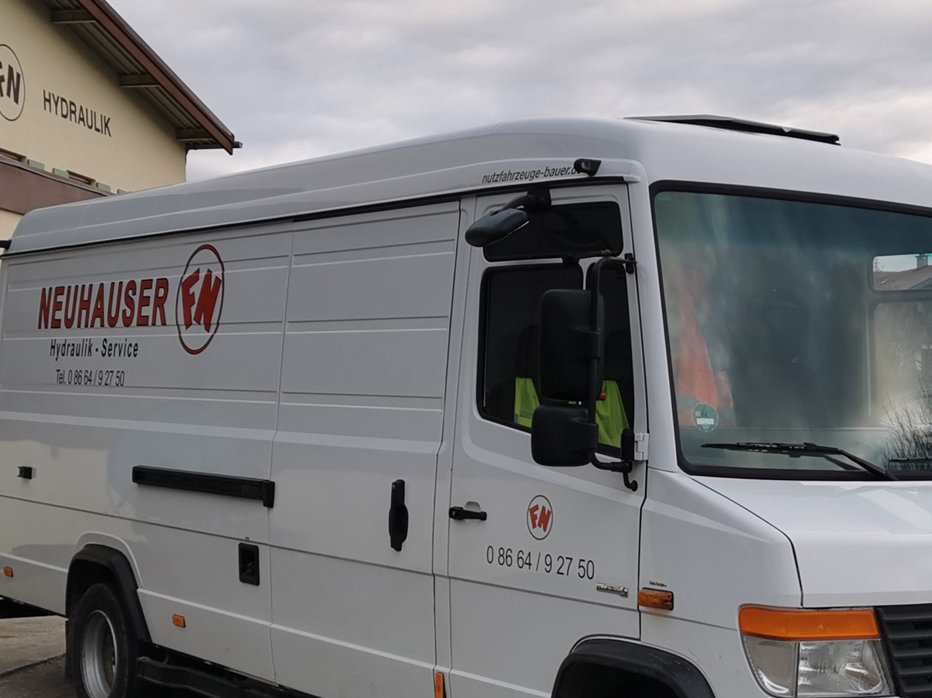 Service-Mobil für Reparaturen vor Ort