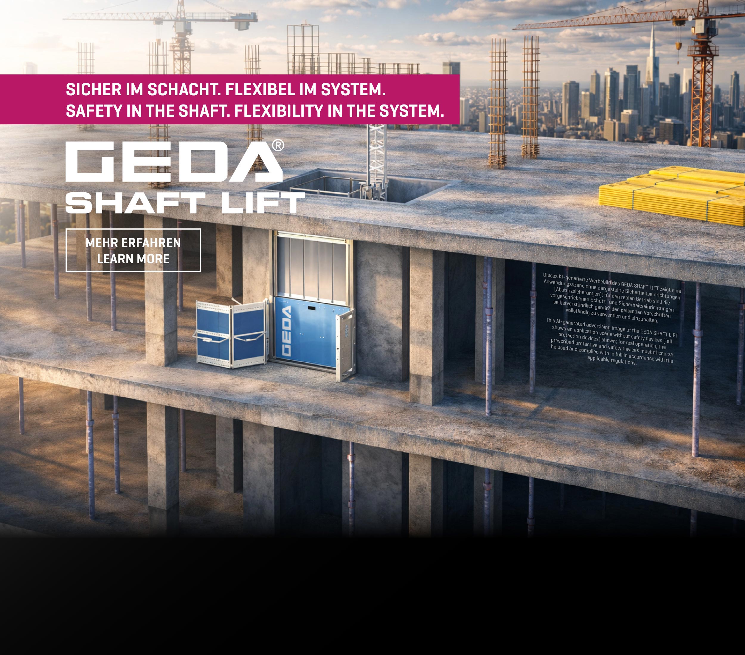 GEDA SHAFT LIFT