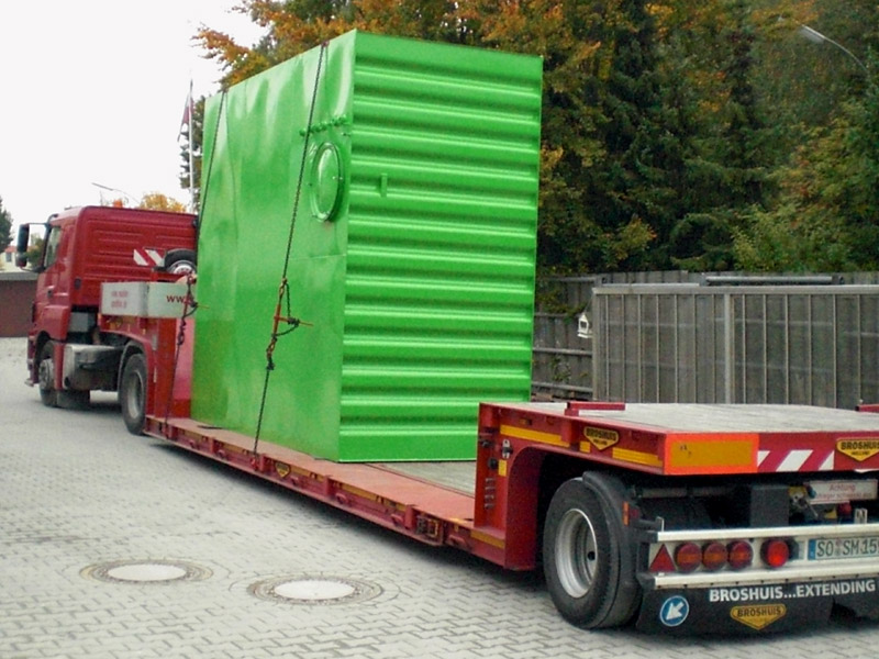 Rechteckbehälter für Kühlschmierstoffe