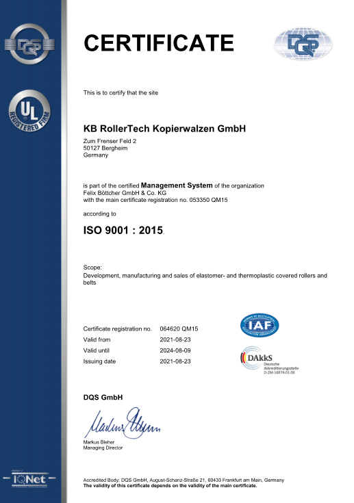 ISO-Zertifizierung