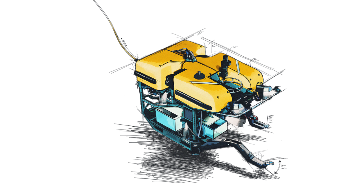 Hydraulikkomponenten für ROV