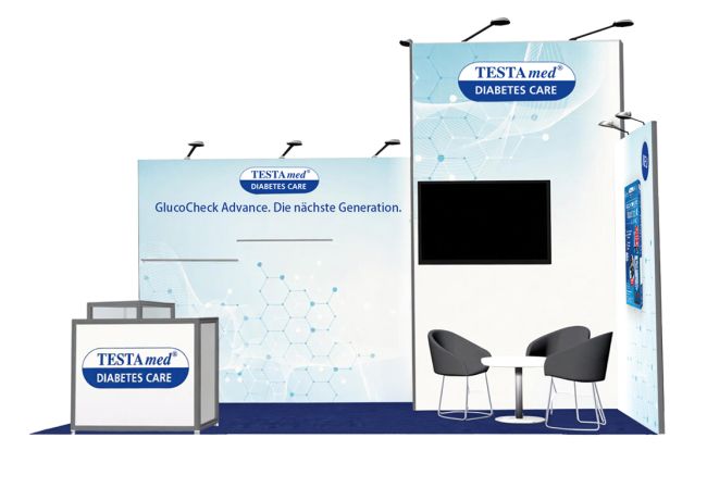 TESTAmed at Trade Fairs