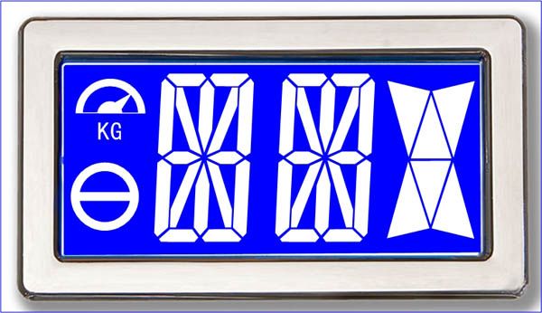 Monochrome LCD-Anzeige LCD V532
