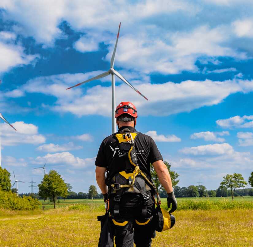 Servicetechniker im Einsatz