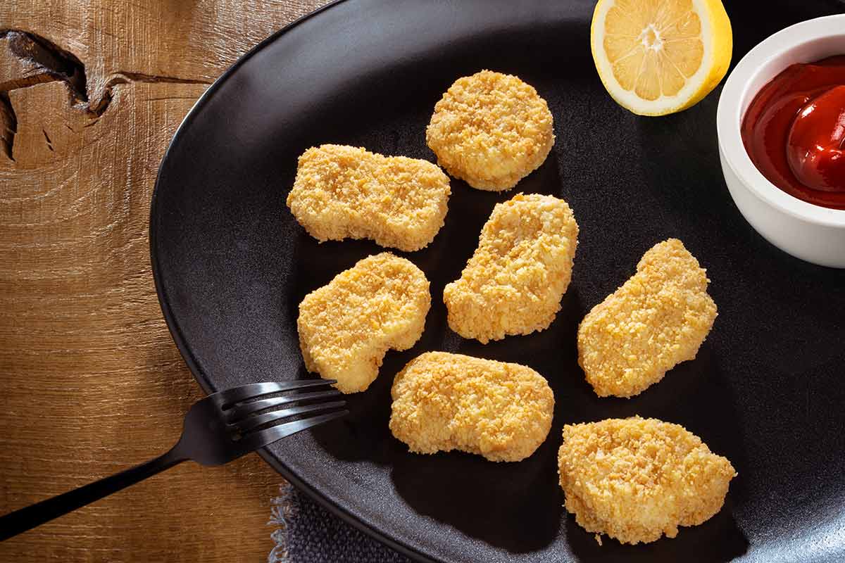 Hähnchennuggets, paniert, gegart (25 g)
