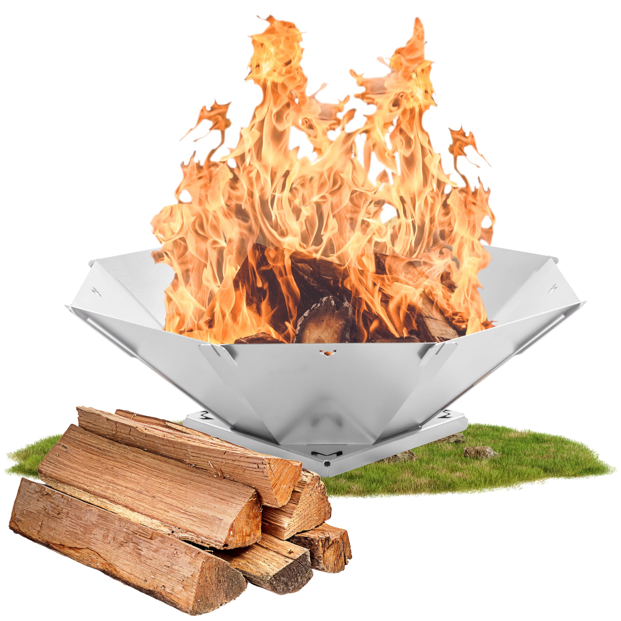 Feuerschale Oktagon