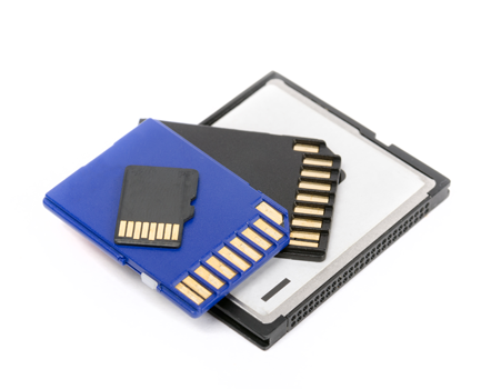 USB-Sticks und Speicherkarten