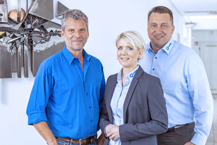 Geschäftsführung und Fertigungsleitung