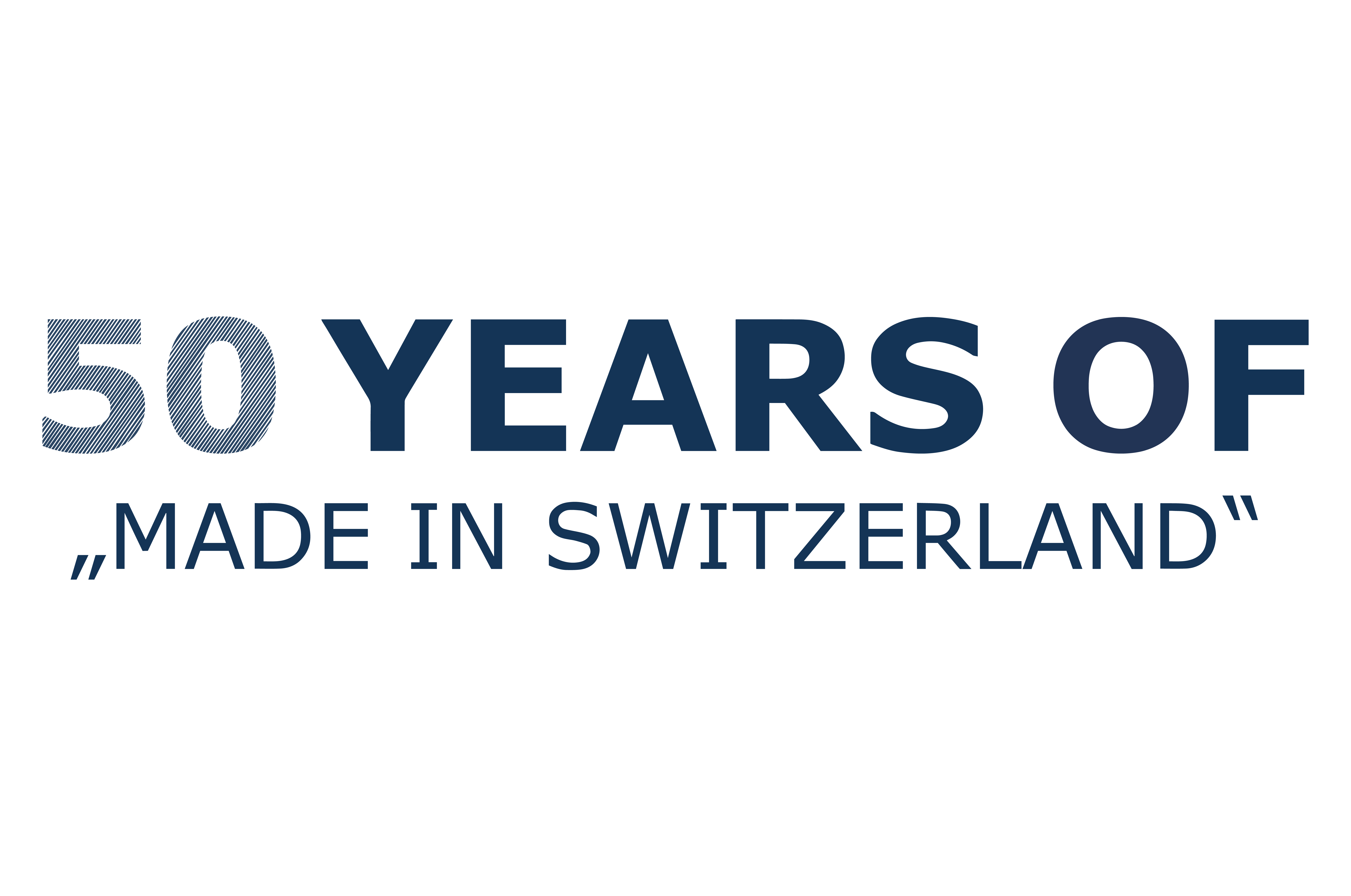 50 Jahre Made in Switzerland (1972–2022)