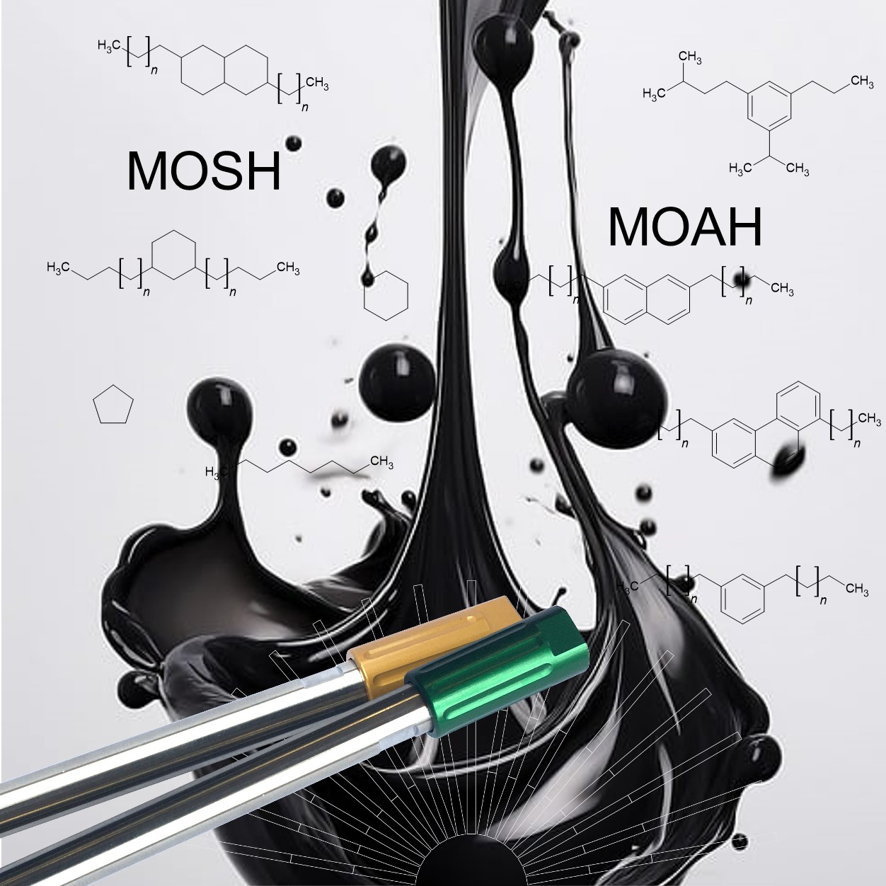 MOSH/MOAH Fraktioniersäule (AlOx)