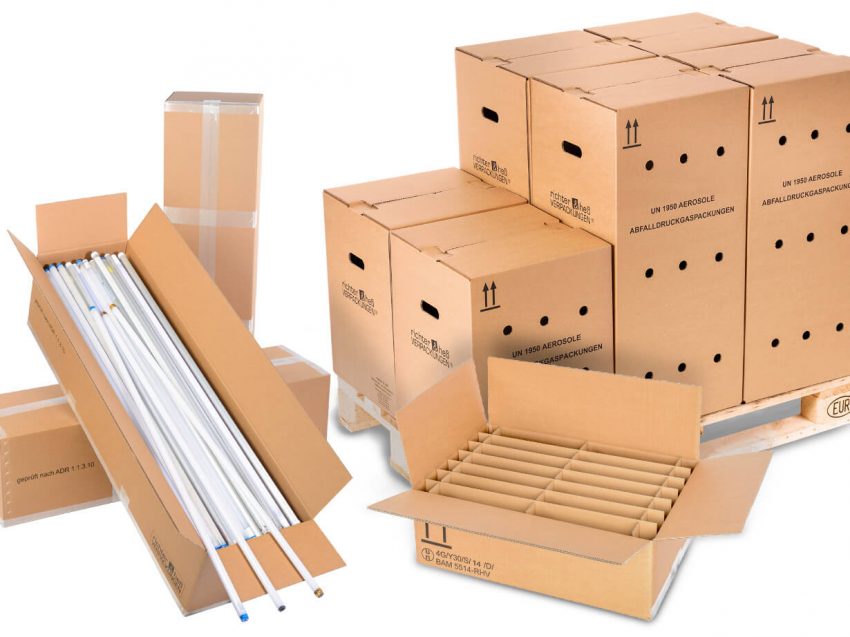 Gefahrgutverpackungen aus Wellpappe (4G/4GV)