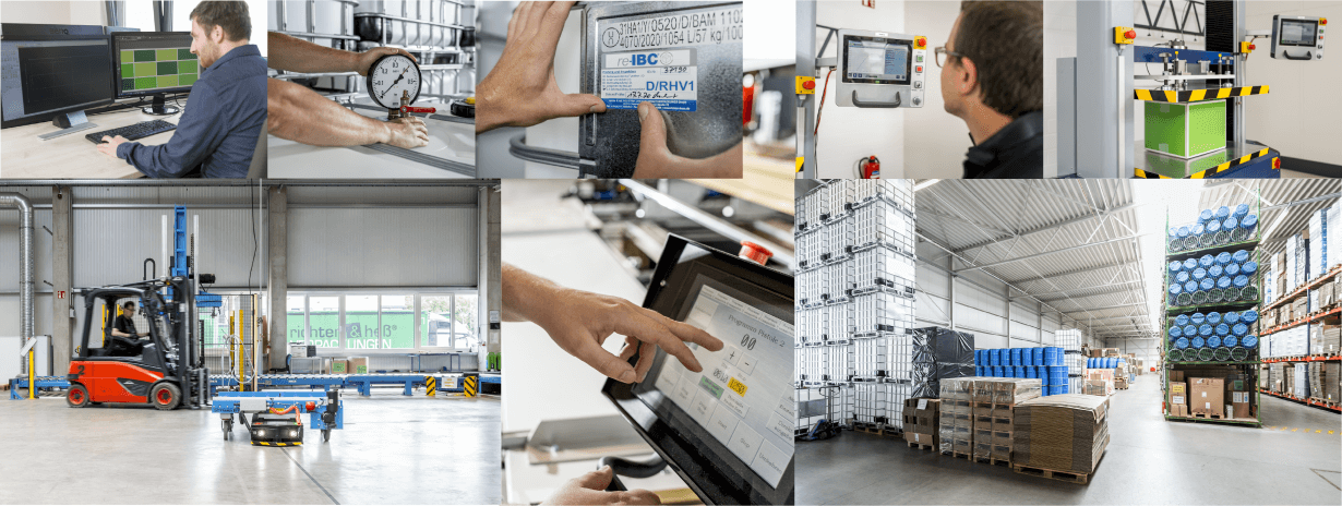 Logo richter & heß VERPACKUNGS-SERVICE GmbH