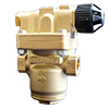 Pilot-operated pressure reducing valve for steam
