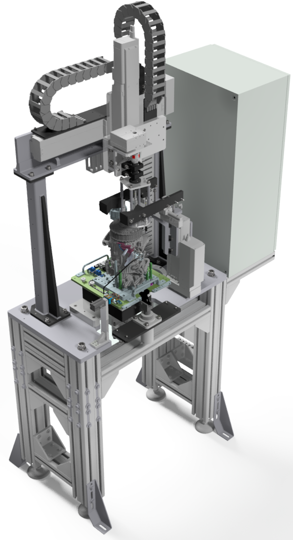 Automatisierte Prüfmaschine