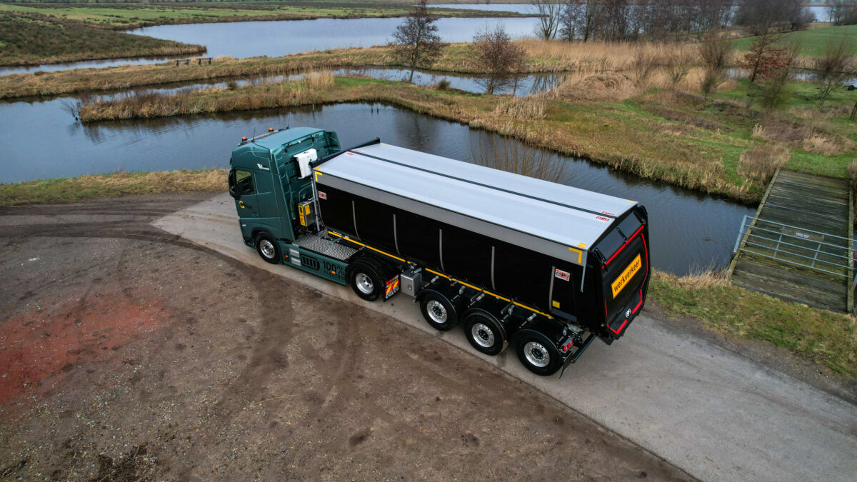 Kuipkipper-Auflieger für De Bruyn Transport