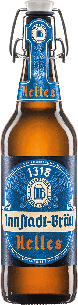 Helles Bügelflasche