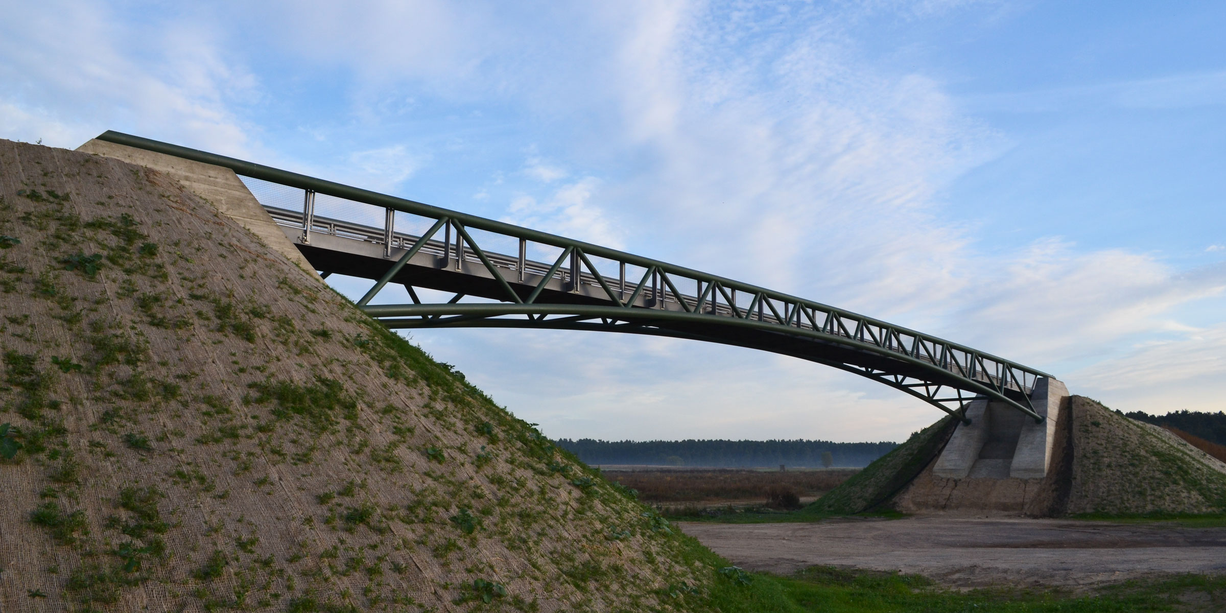 BW14.0Ü: Brücke für Radweg über BAB A14