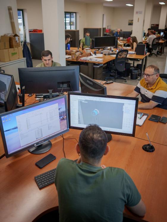 Konstruktionsbüro – CAD-Arbeitsplatz