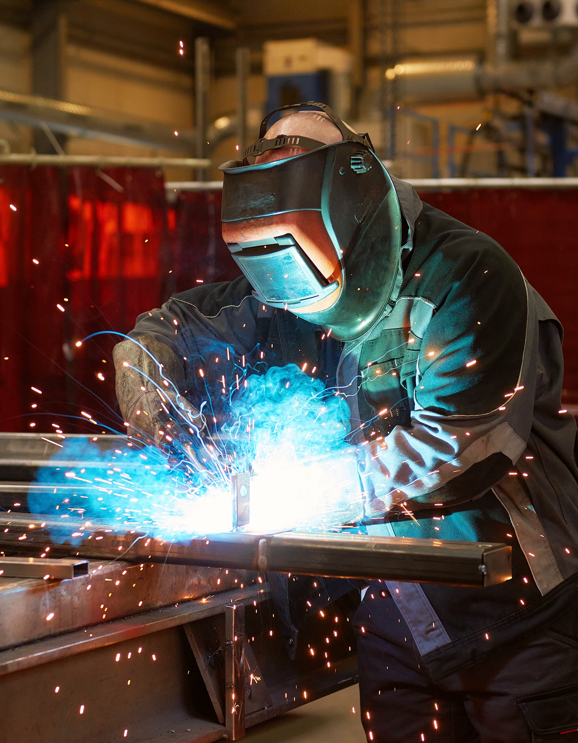 Metallbau am Werk