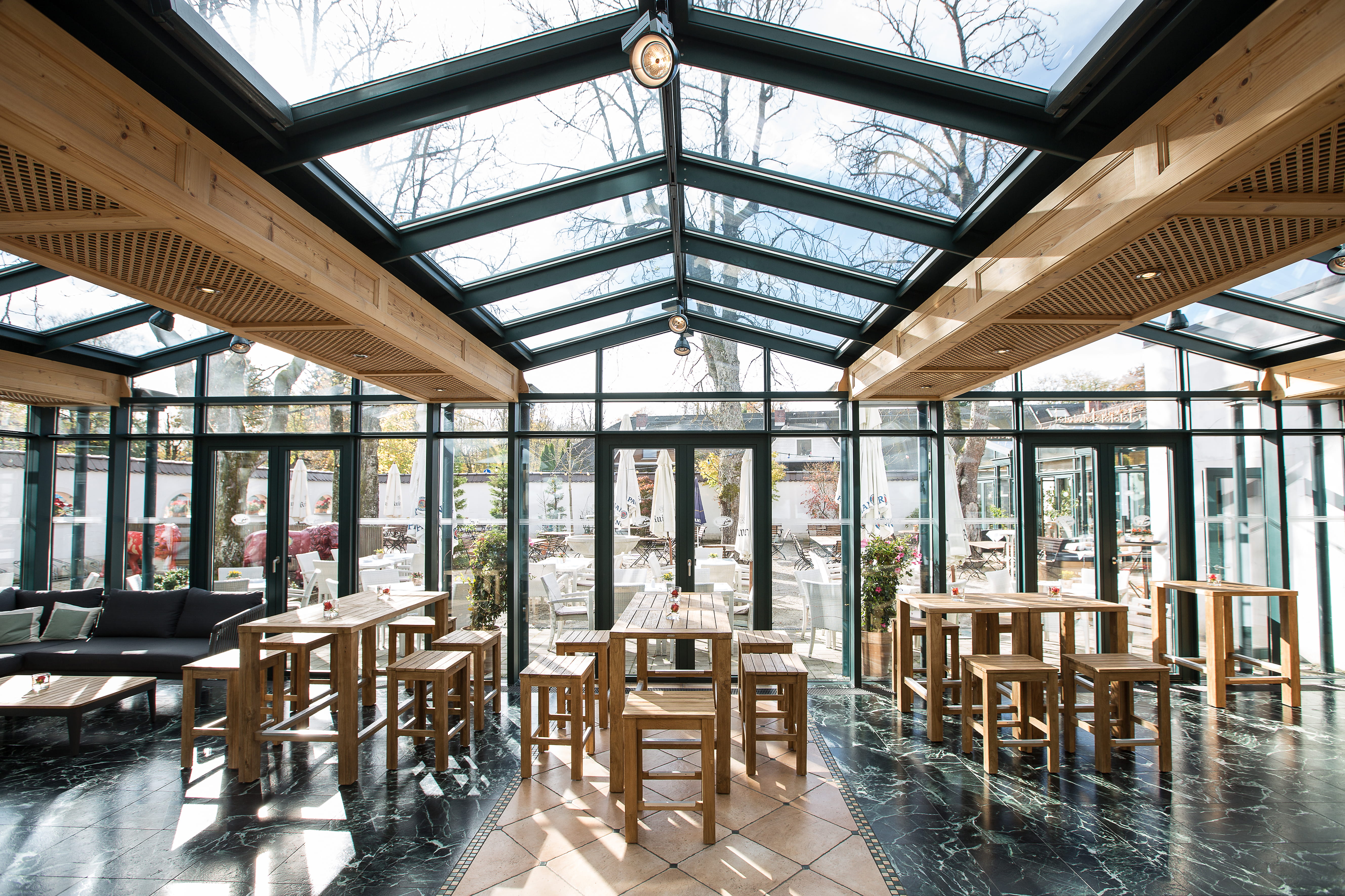Gastro-Wintergarten Grünwalder Einkehr