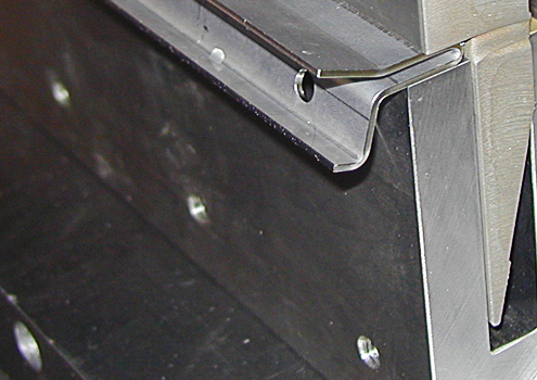 Gekantetes Blechbauteil