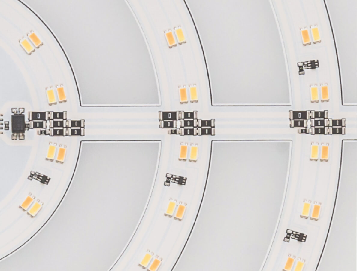 LED-Platine aus Glas (IMPAled)