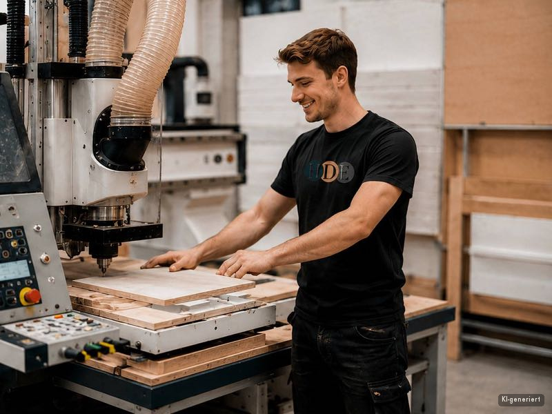 CNC-Fräsung von Bohrungen und Aussparungen