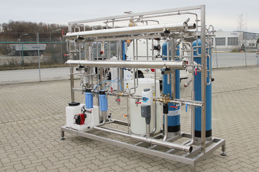 Aqua-Purificata-Erzeugung