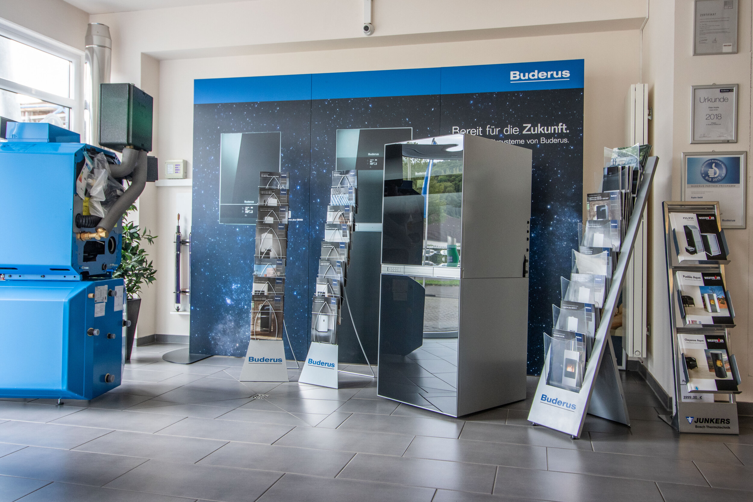 Showroom Badinstallation