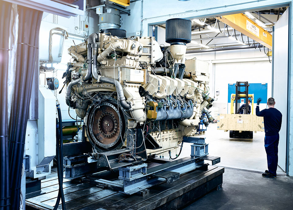 Großmotoren – Industrie / Bahn / Marine