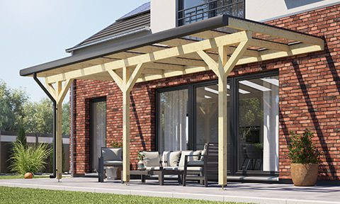 Holz-Terrassendach REXOmaster®