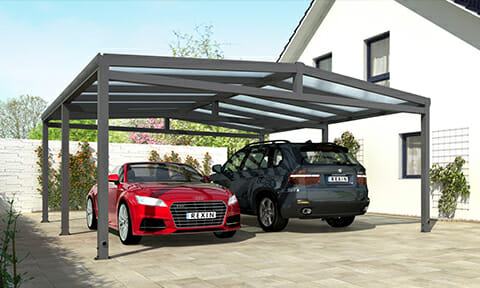 Alu-Carport REXOport®