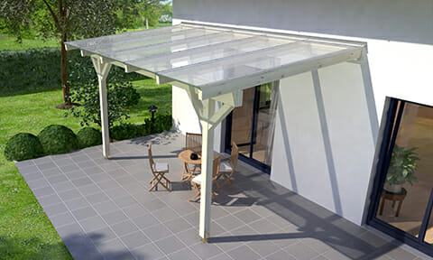 REXOcomplete® Holz-Terrassenüberdachung