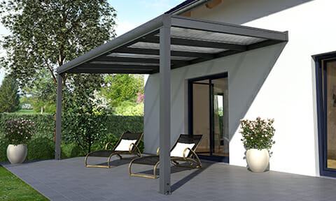 Alu-Terrassenüberdachung REXOpremium®