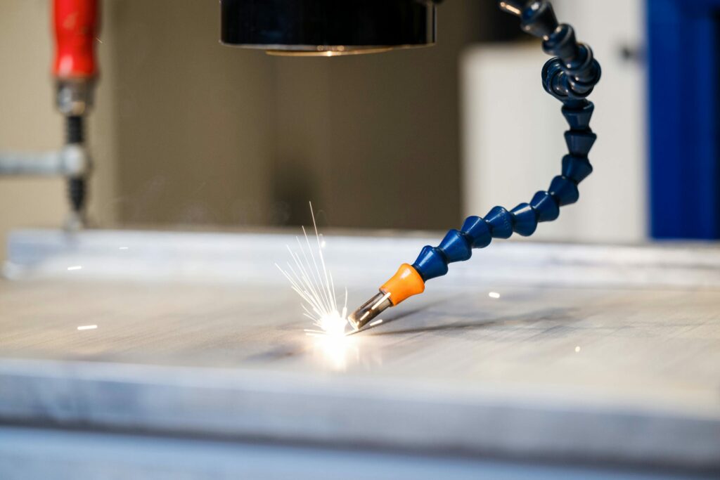 Edelstahlproduktion mit Laser