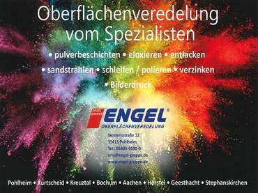 Team von Oberflächenspezialisten der Engel-Gruppe