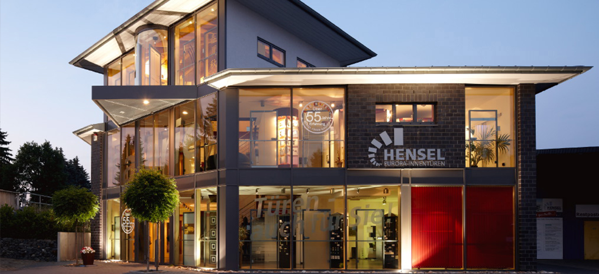 Türen-Galerie Wedemark, Seitenansicht