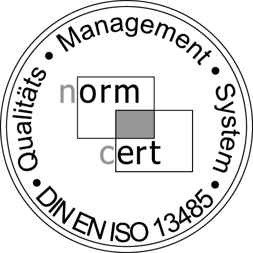 ISO 13485 Siegel