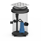 Schmutzwasserhebeanlage KELLERBOY 306/308 MK (Unterflur)